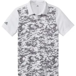 ADIDAS Junior Boys Digital Camo Print Polo