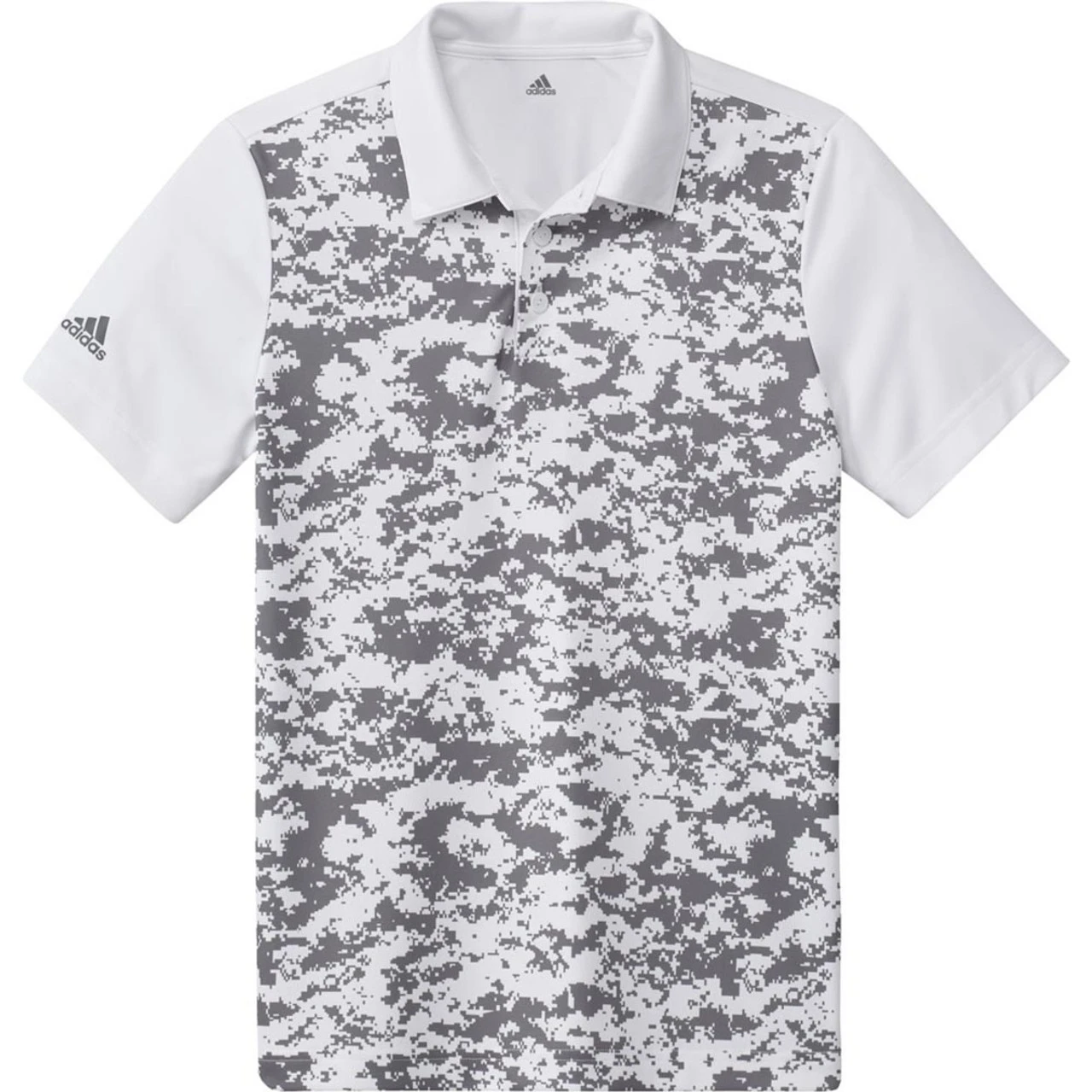ADIDAS Junior Boys Digital Camo Print Polo