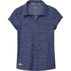 ADIDAS Junior Girls Spacedye Polo