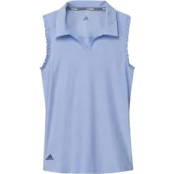 ADIDAS Junior Girls Spacedye Sleeveless Polos