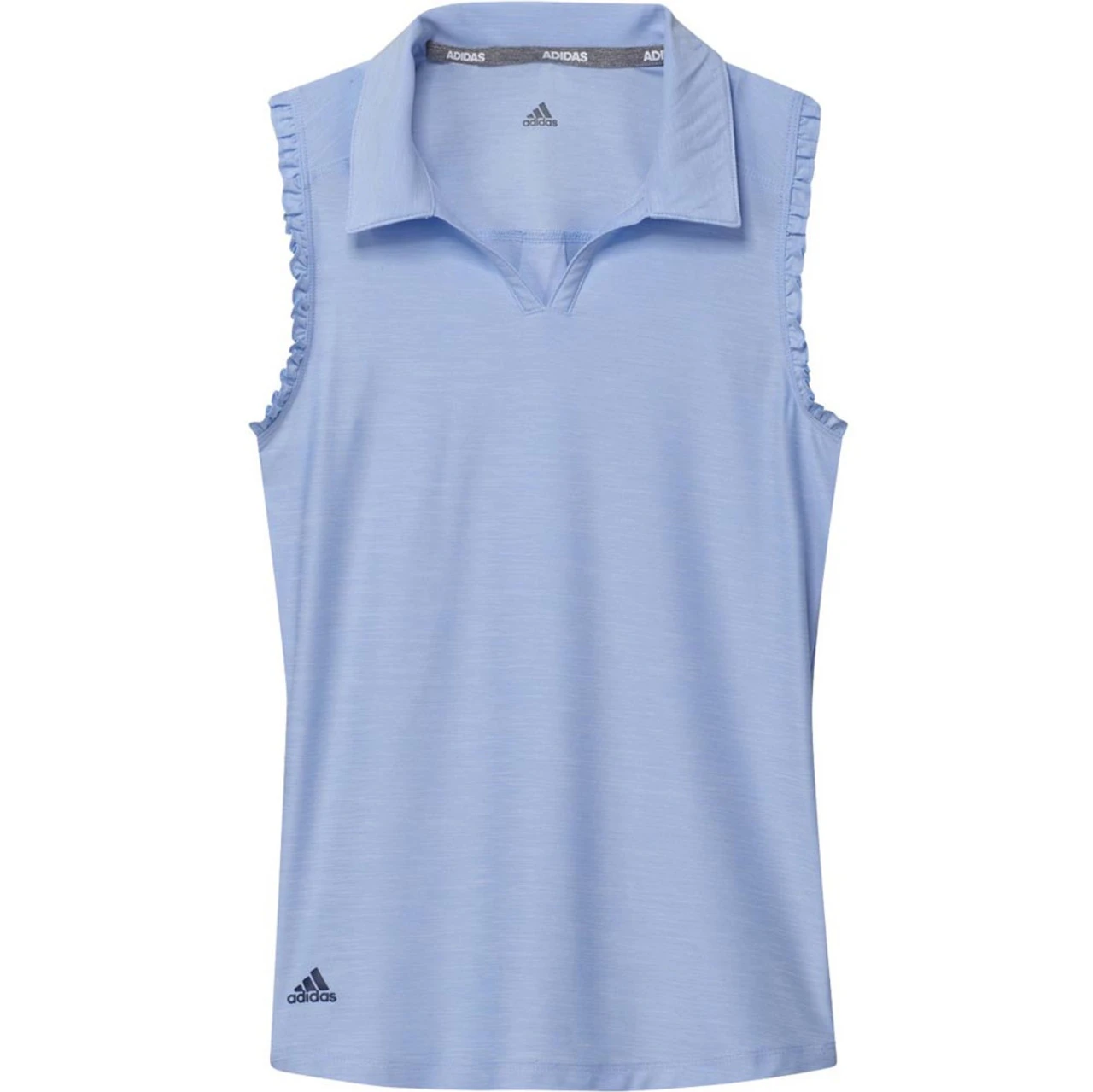 ADIDAS Junior Girls Spacedye Sleeveless Polos