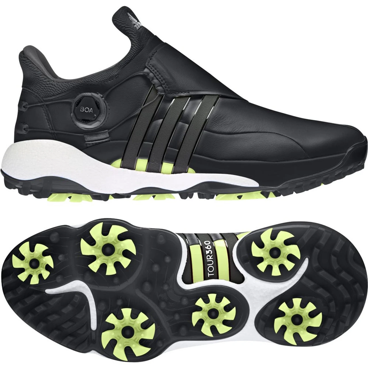 ADIDAS Men's Tour360 22 BOA Golf Shoes - Image 3