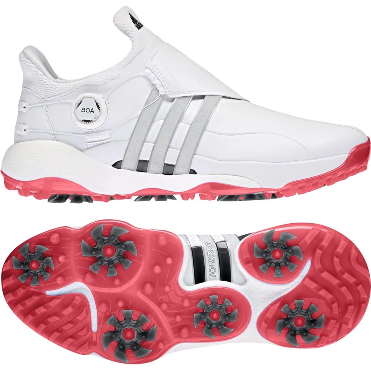 ADIDAS Men's Tour360 22 BOA Golf Shoes - Image 6