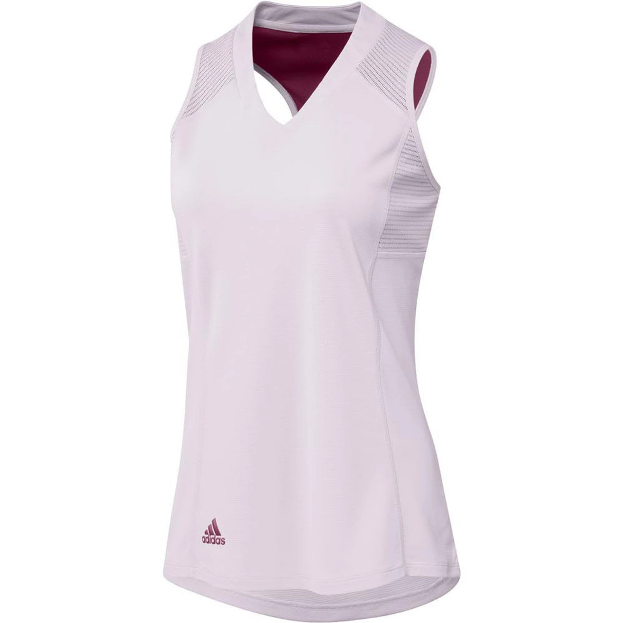 ADIDAS Women's HEAT.RDY Sleeveless Polo - Image 3