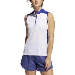 ADIDAS Women's Primeblue Colorblock Racerback Polo