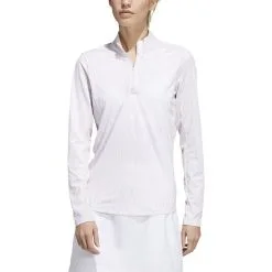 ADIDAS Women's Printed Sun Protection 1/4 Zip
