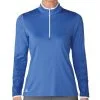 ADIDAS Women's Printed UPF 1/2 Zip Pullover