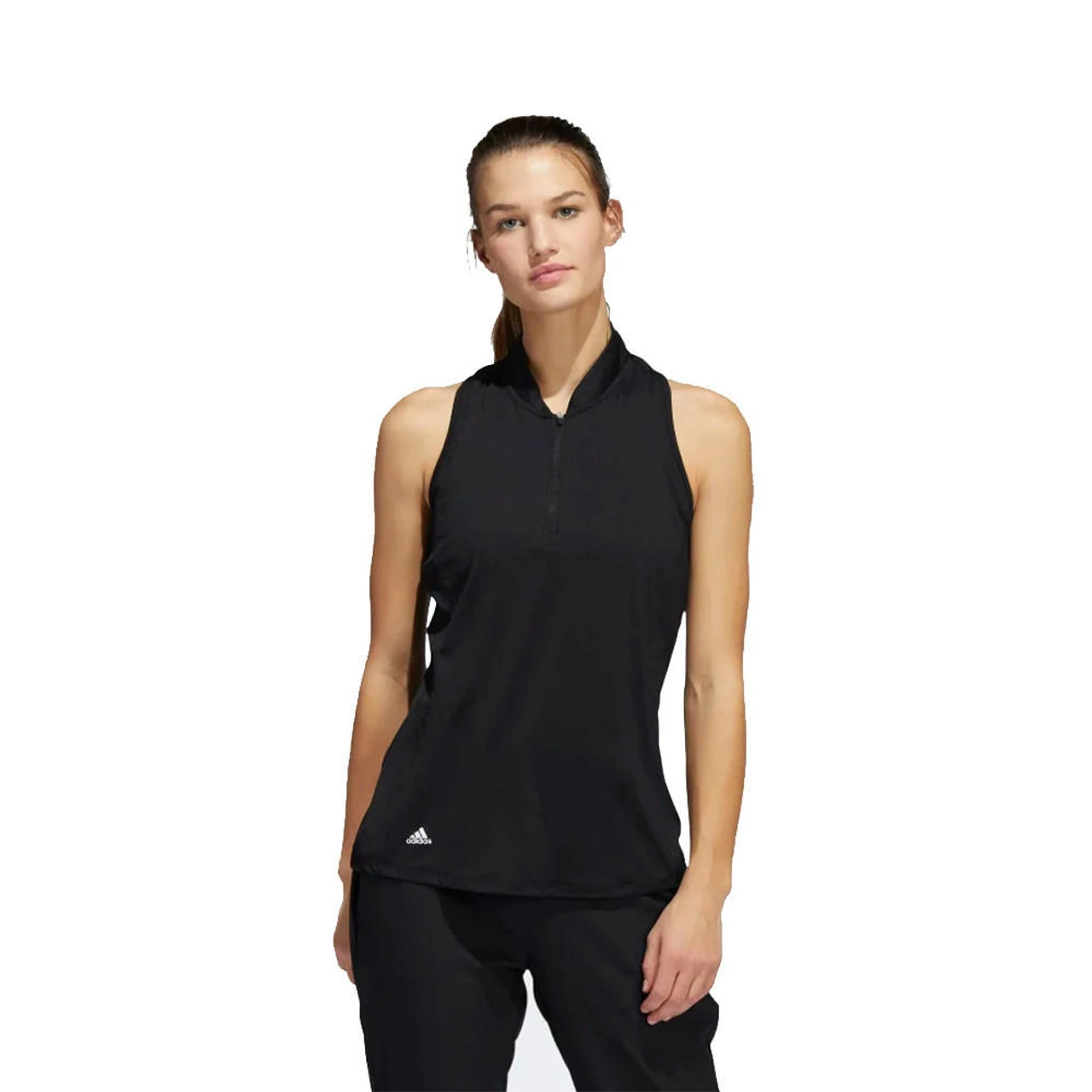 ADIDAS Women's Racerback Sleeveless Polo - Image 3