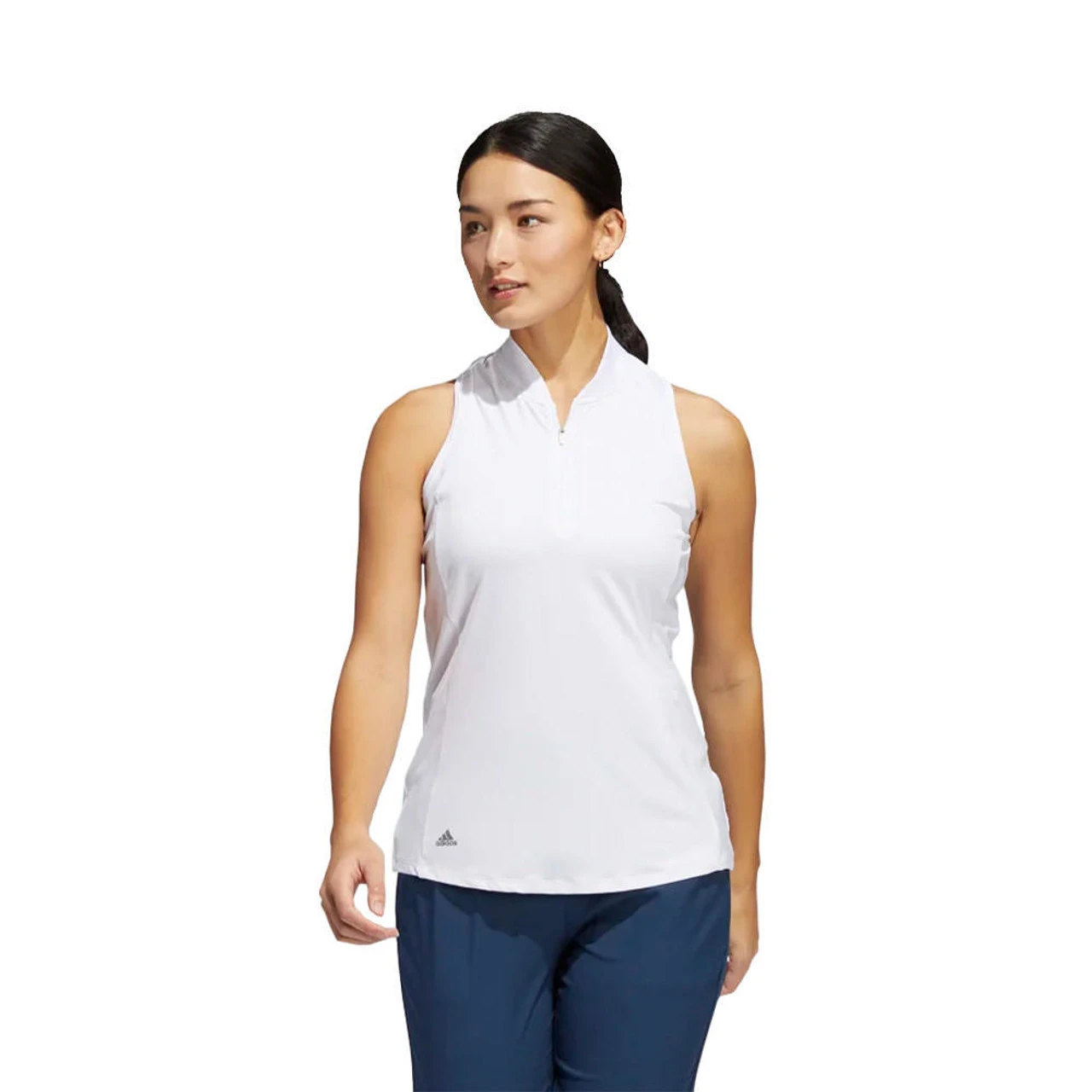 ADIDAS Women's Racerback Sleeveless Polo - Image 10