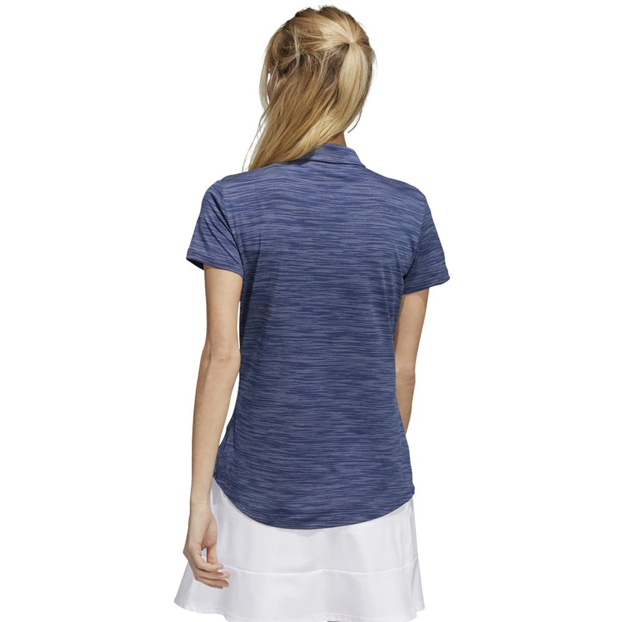 ADIDAS Women's Space-Dyed Polo - Image 4
