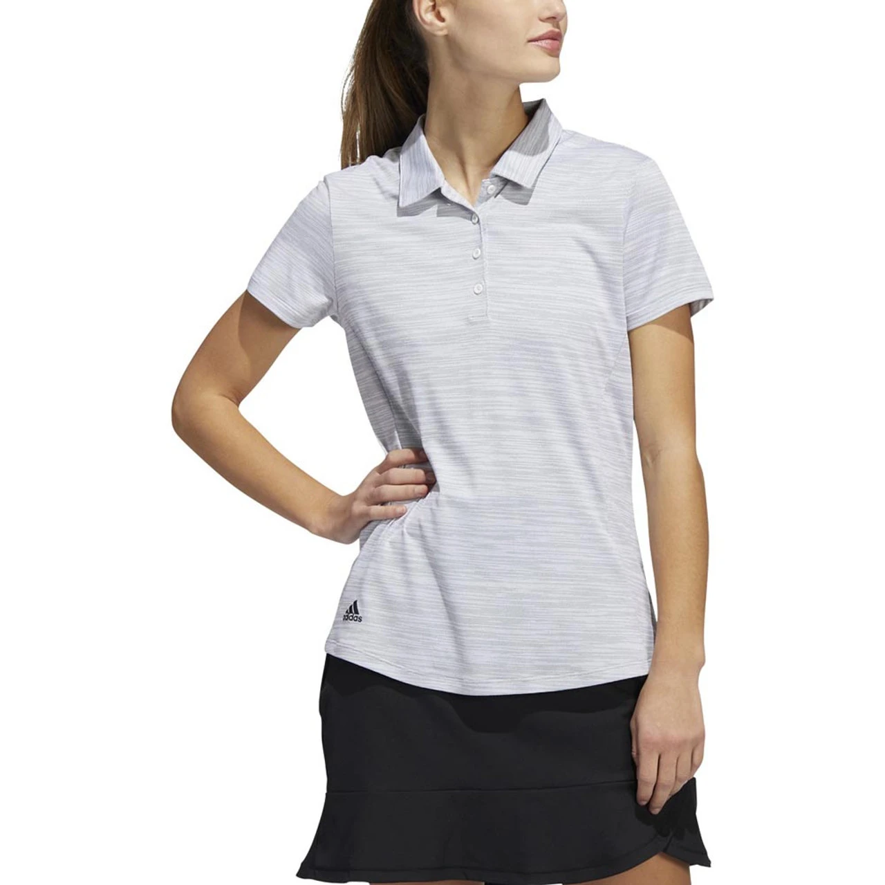 ADIDAS Women's Space-Dyed Polo