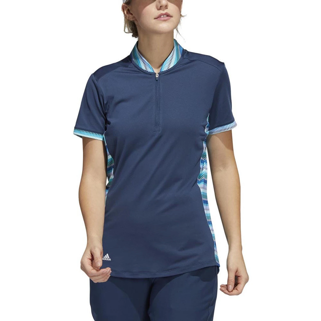 ADIDAS Women's Ultimate365 Printed Polo - Image 3