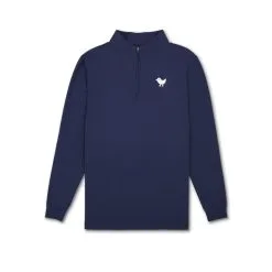 Bad Birdie Navy Quarterzip