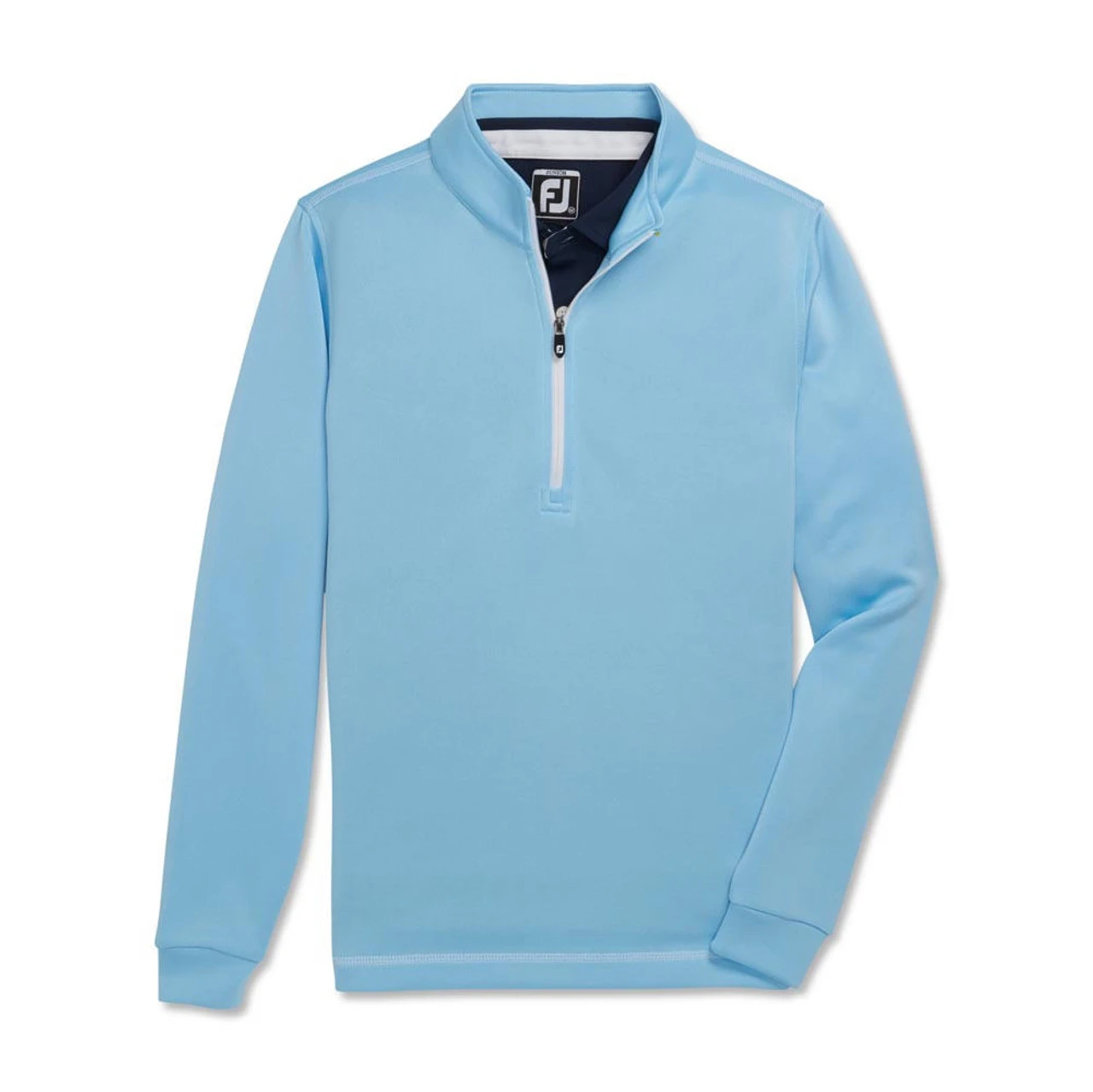FootJoy Junior 1/2 Zip Midlayer With Contrast Stitch - Image 2
