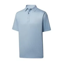 FootJoy Lisle ZigZag Print Self Collar Polo