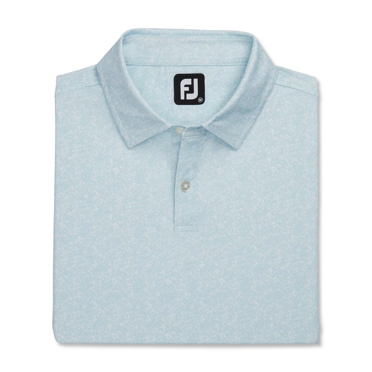 FootJoy Paint Splatter Print Lisle Self Collar Polo - Image 8