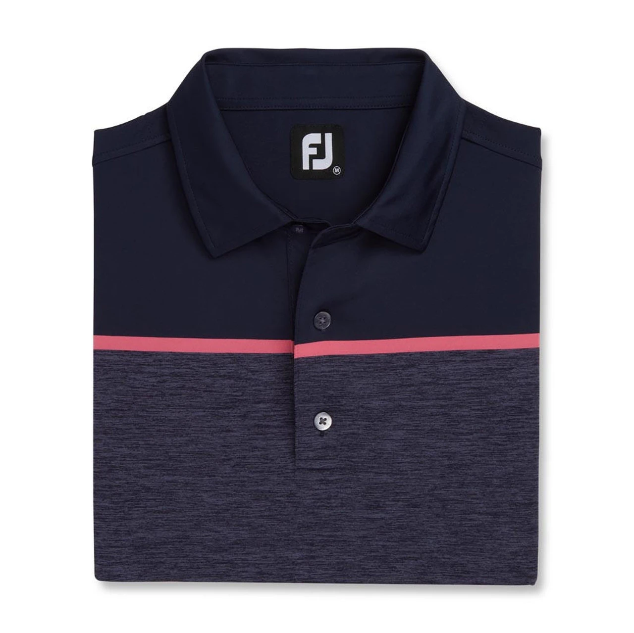 FootJoy Spacedye Block Lisle Self Collar Polo - Image 4