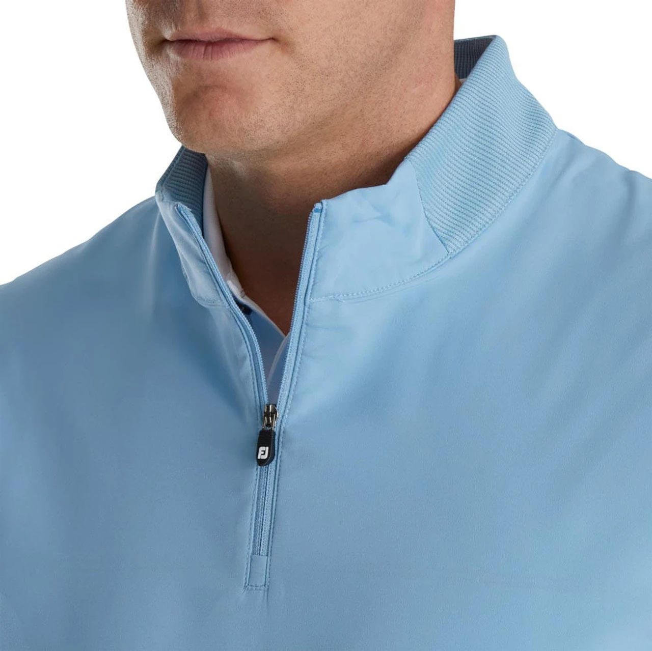 FootJoy Stretch Woven Vest With Knit Accents - Image 3