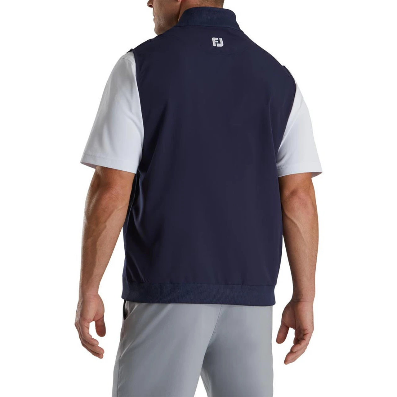 FootJoy Stretch Woven Vest With Knit Accents - Image 10