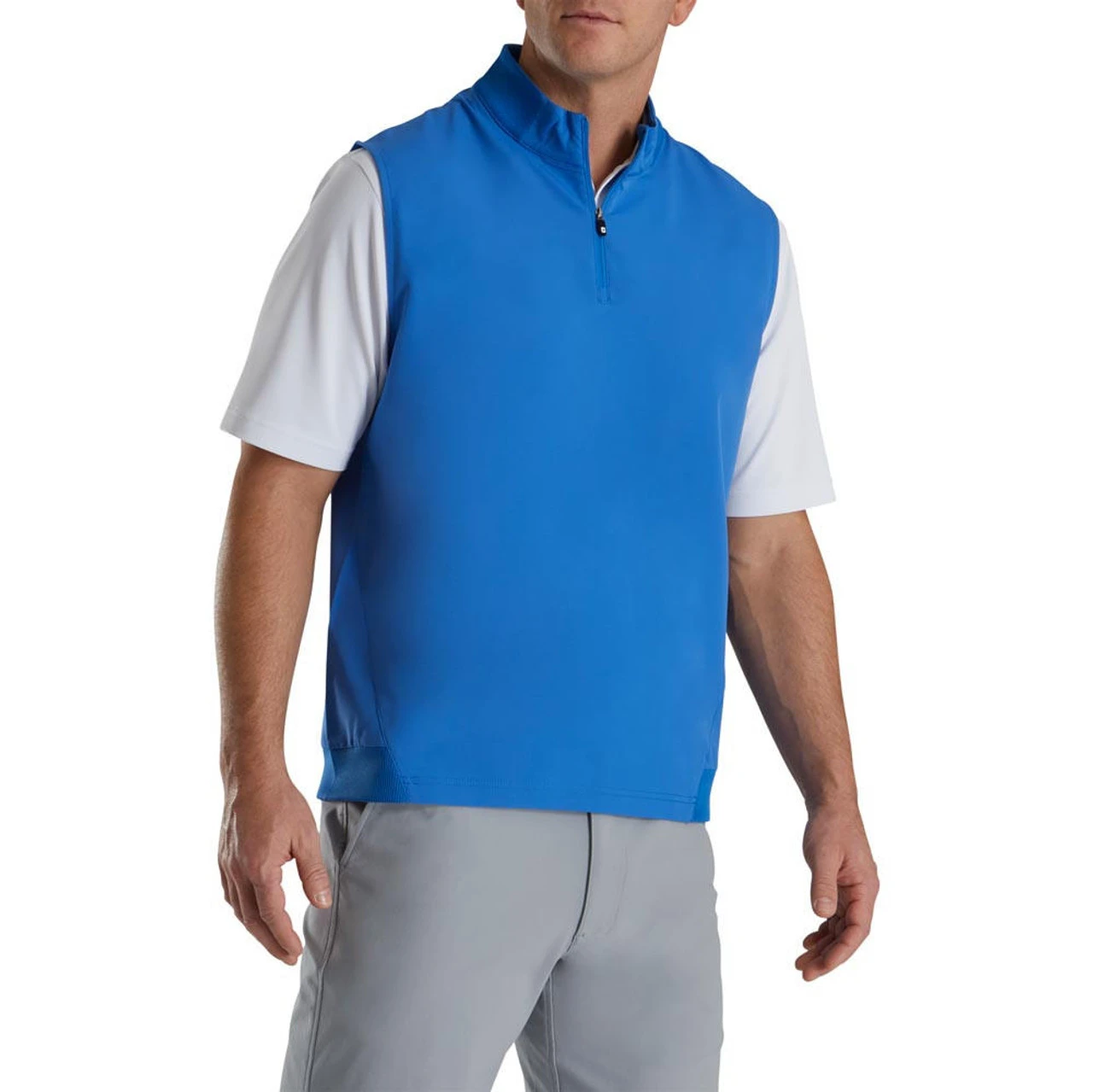 FootJoy Stretch Woven Vest With Knit Accents - Image 5