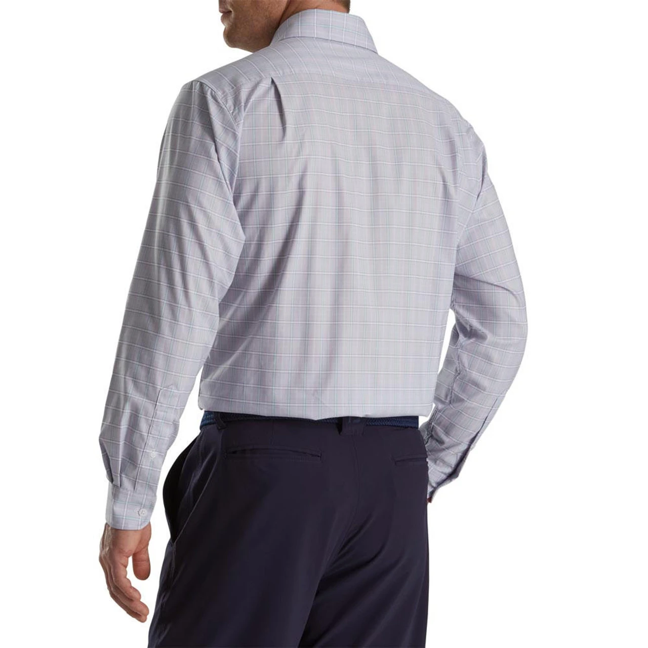 FootJoy Super Soft Woven Plaid Shirt - Image 2