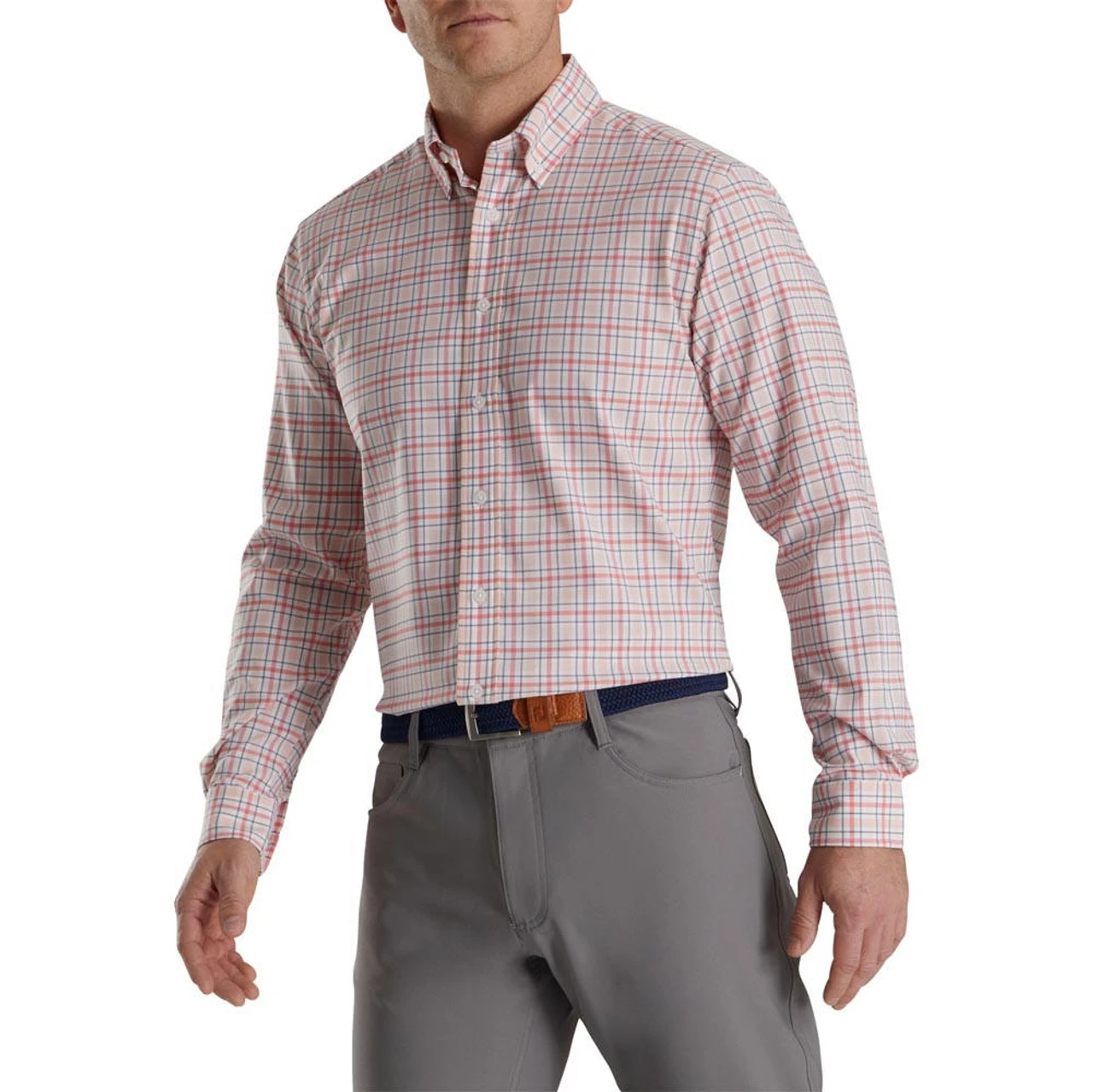 FootJoy Super Soft Woven Plaid Shirt - Image 21
