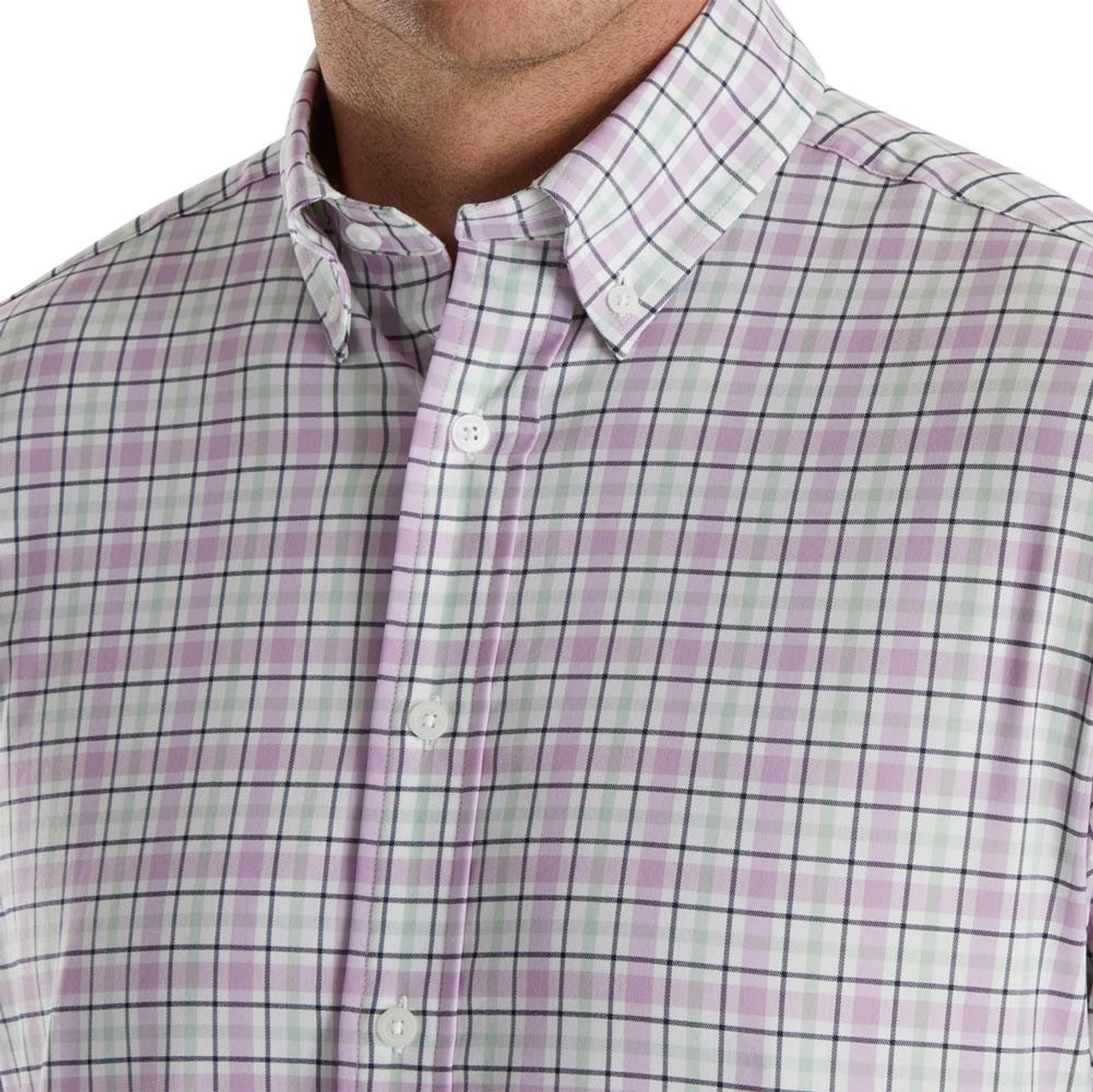 FootJoy Super Soft Woven Plaid Shirt - Image 15