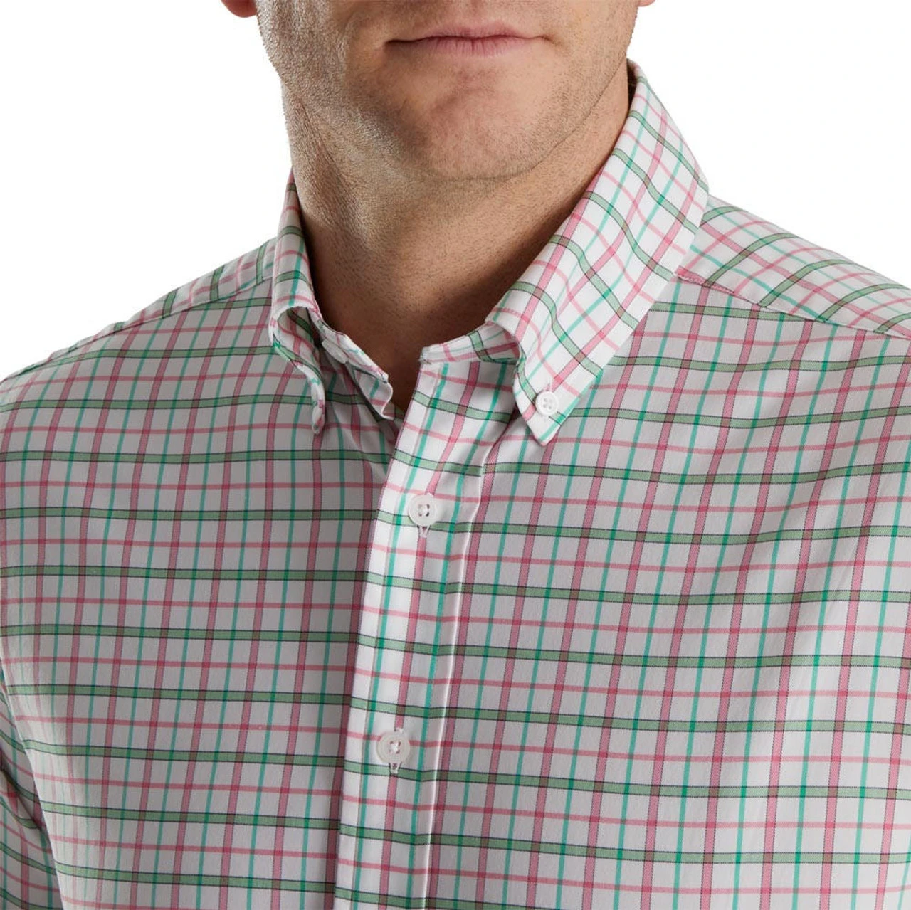 FootJoy Super Soft Woven Plaid Shirt - Image 11
