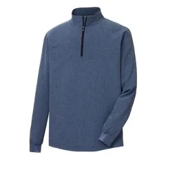 FootJoy Tonal Print Woven 1/4 Zip