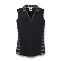 FootJoy Women's Open Placket Sleeveless Polo