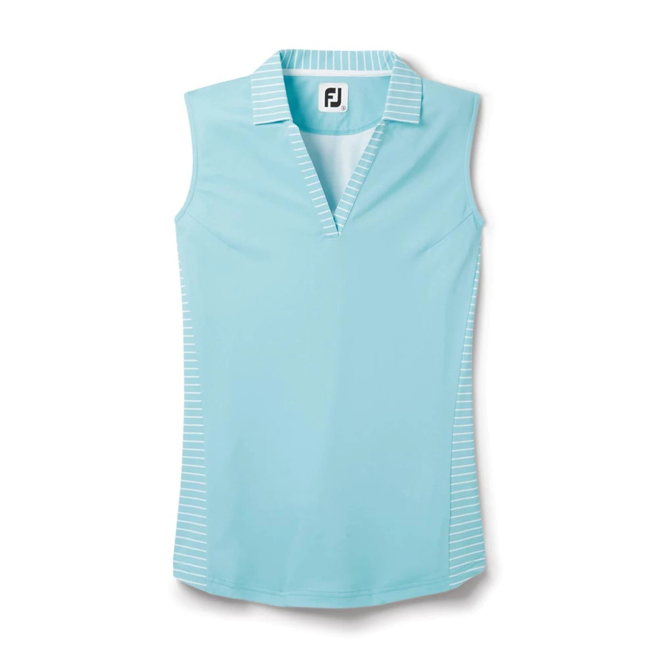 FootJoy Women's Open Placket Sleeveless Polo - Image 5
