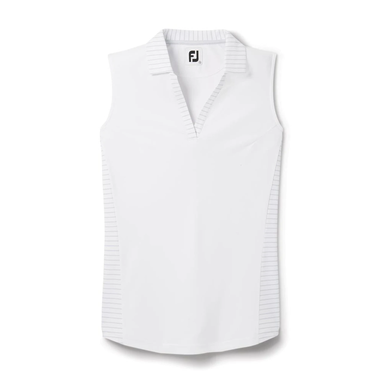 FootJoy Women's Open Placket Sleeveless Polo - Image 9