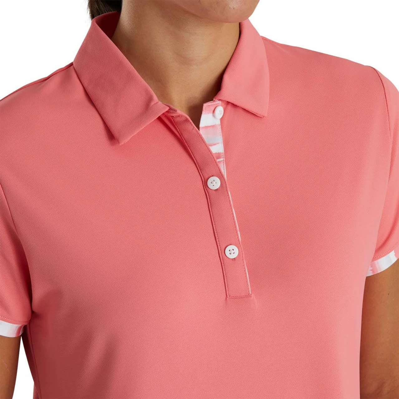 FootJoy Women's Watercolor Trim Polo - Image 24