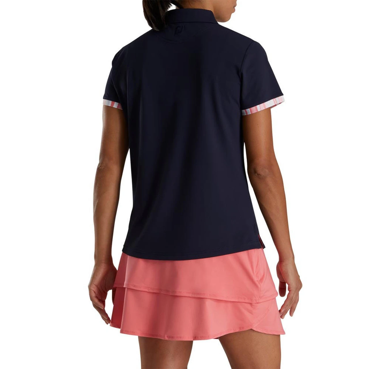 FootJoy Women's Watercolor Trim Polo - Image 6