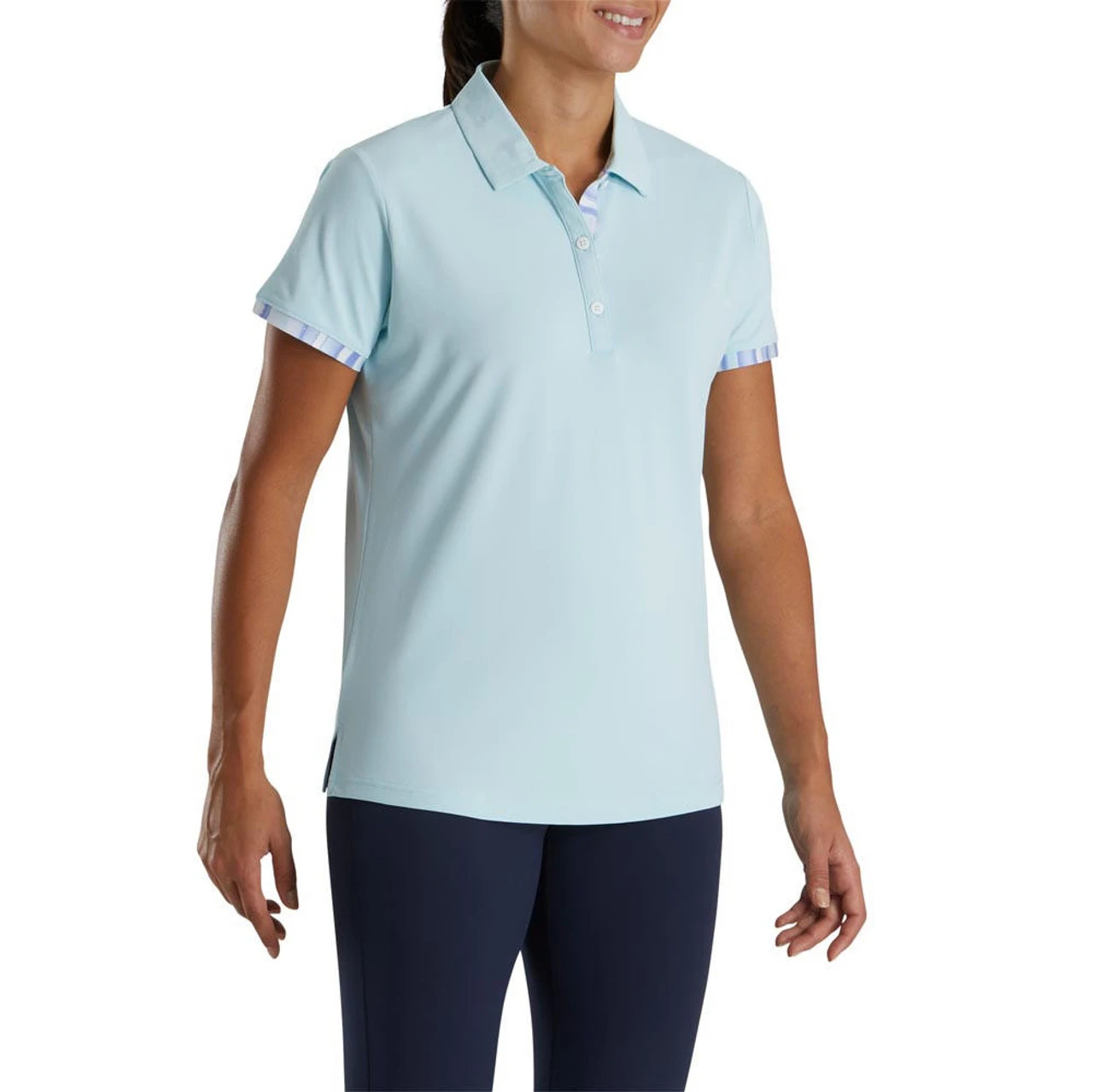 FootJoy Women's Watercolor Trim Polo - Image 12
