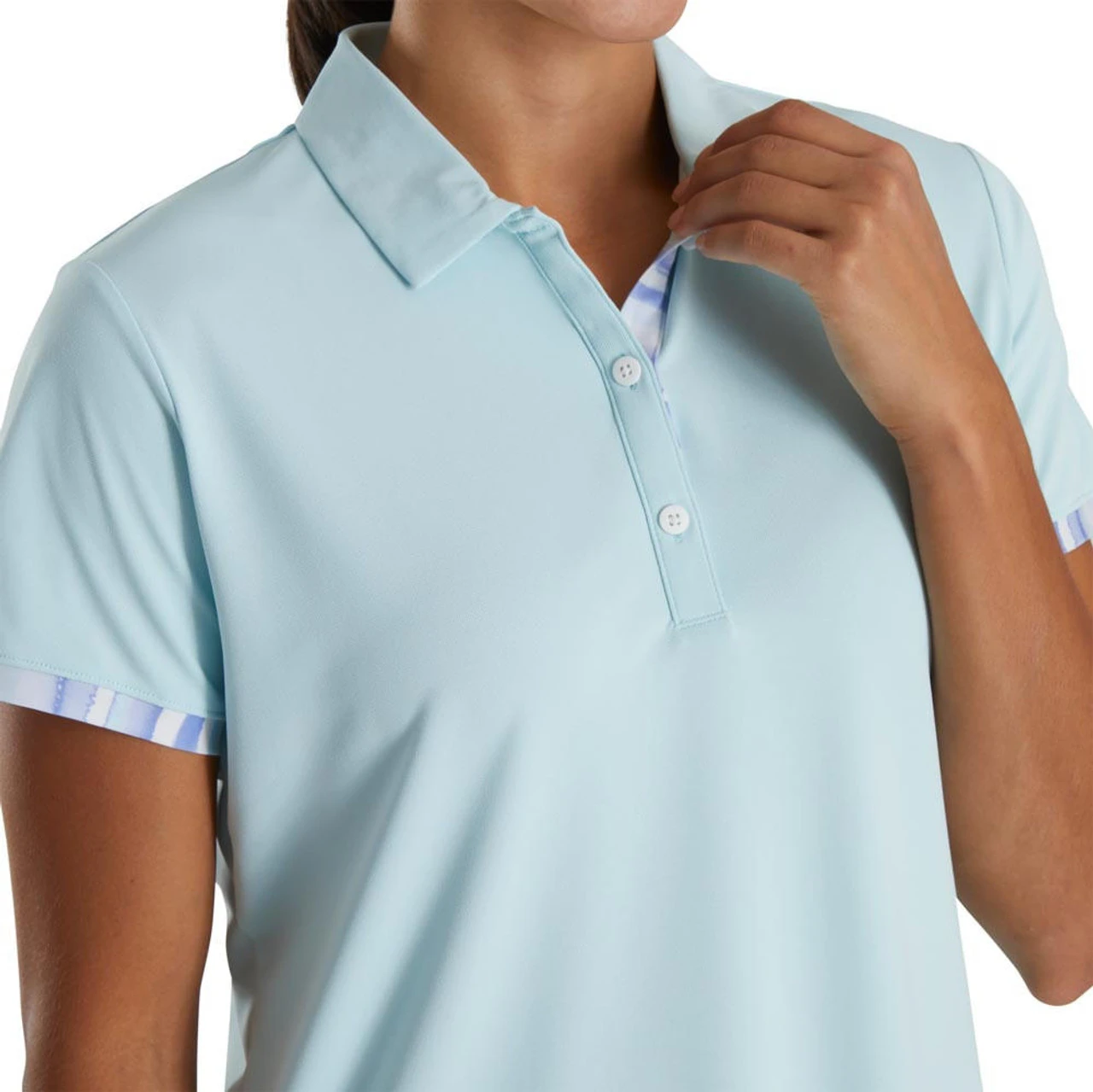 FootJoy Women's Watercolor Trim Polo - Image 16
