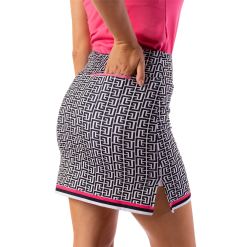 Golftini Women's Ebb And Flow Pull-On Tech Skort