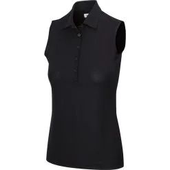 Greg Norman Women's Freedom Micro Pique Sleeveless Polo