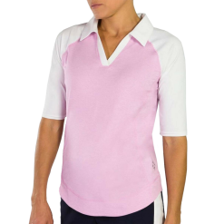 Jofit 1/2 Sleeve Tech Polo - Bloom