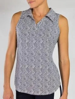 Jofit Tech Cutaway Polo - Herringbone