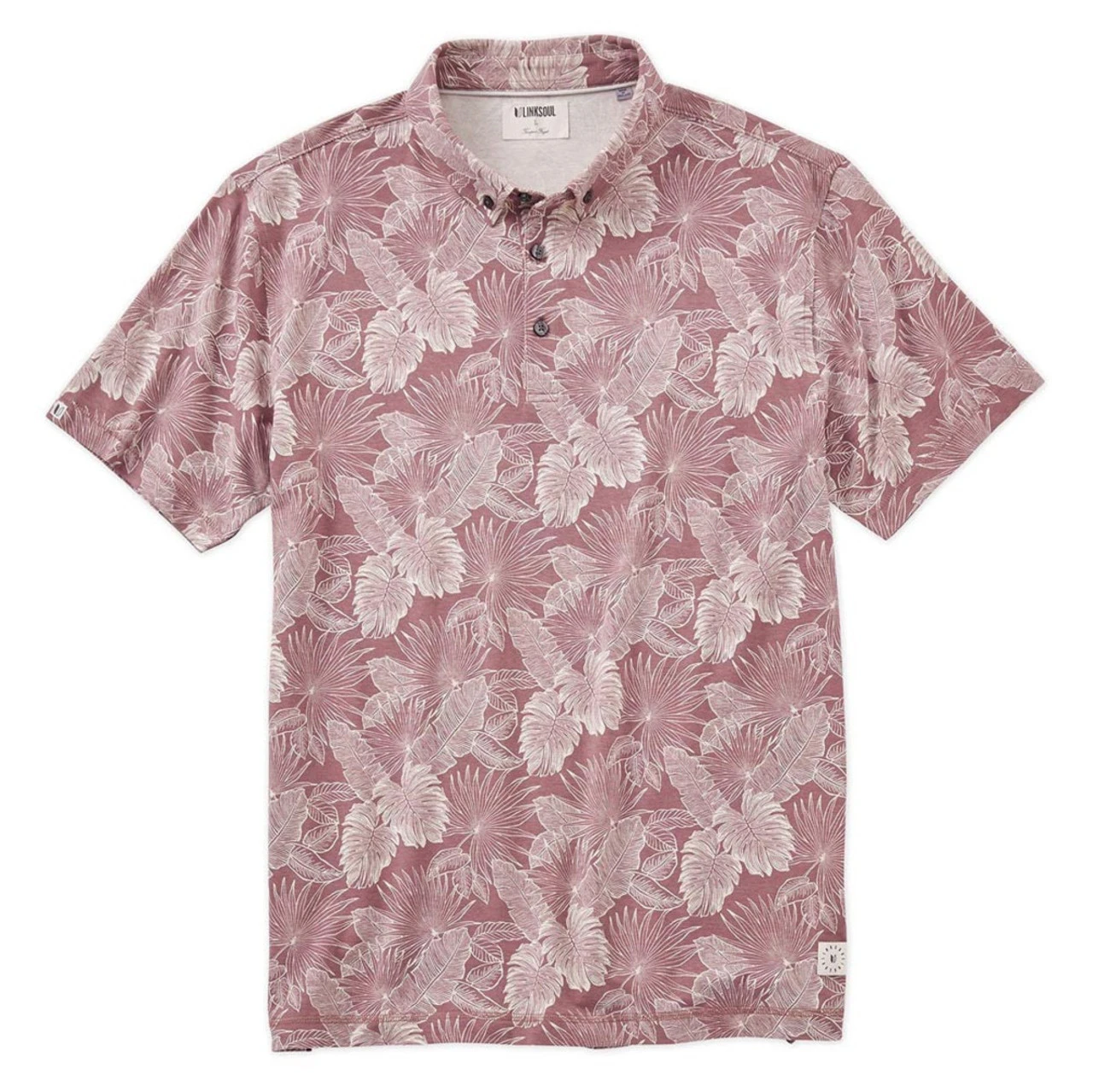 Linksoul Anza Floral Print Polo - Image 2
