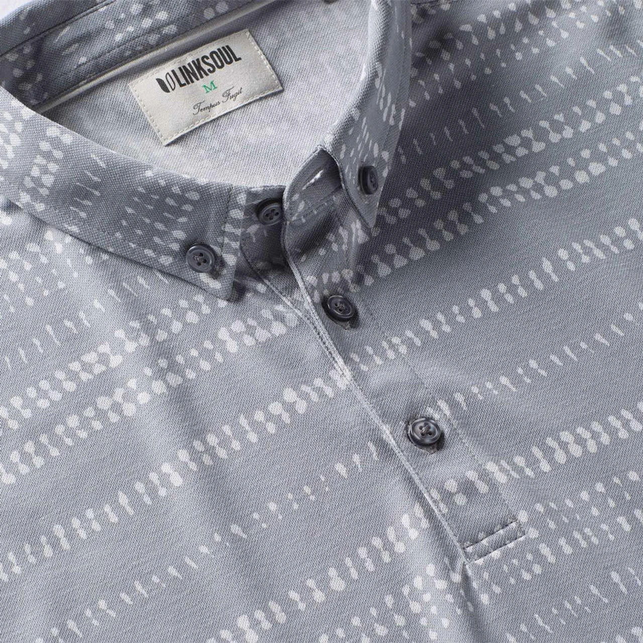 Linksoul Batik Stripe Oxford Polo - Image 5