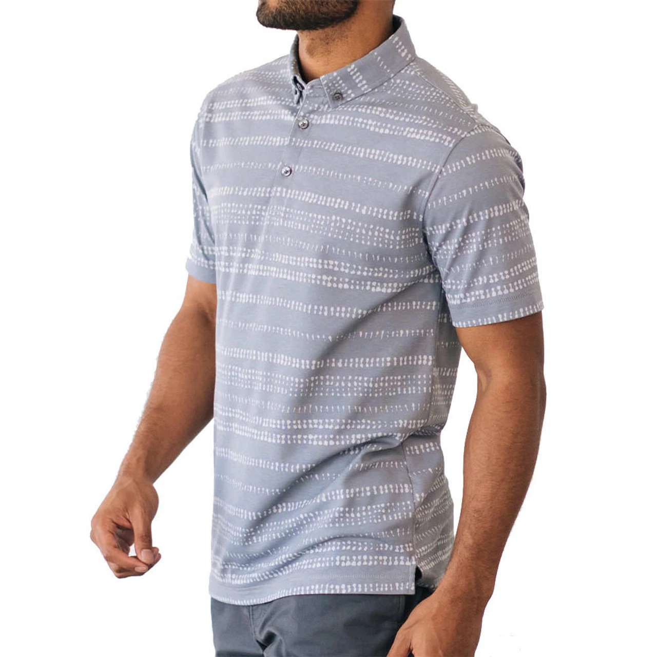 Linksoul Batik Stripe Oxford Polo - Image 14