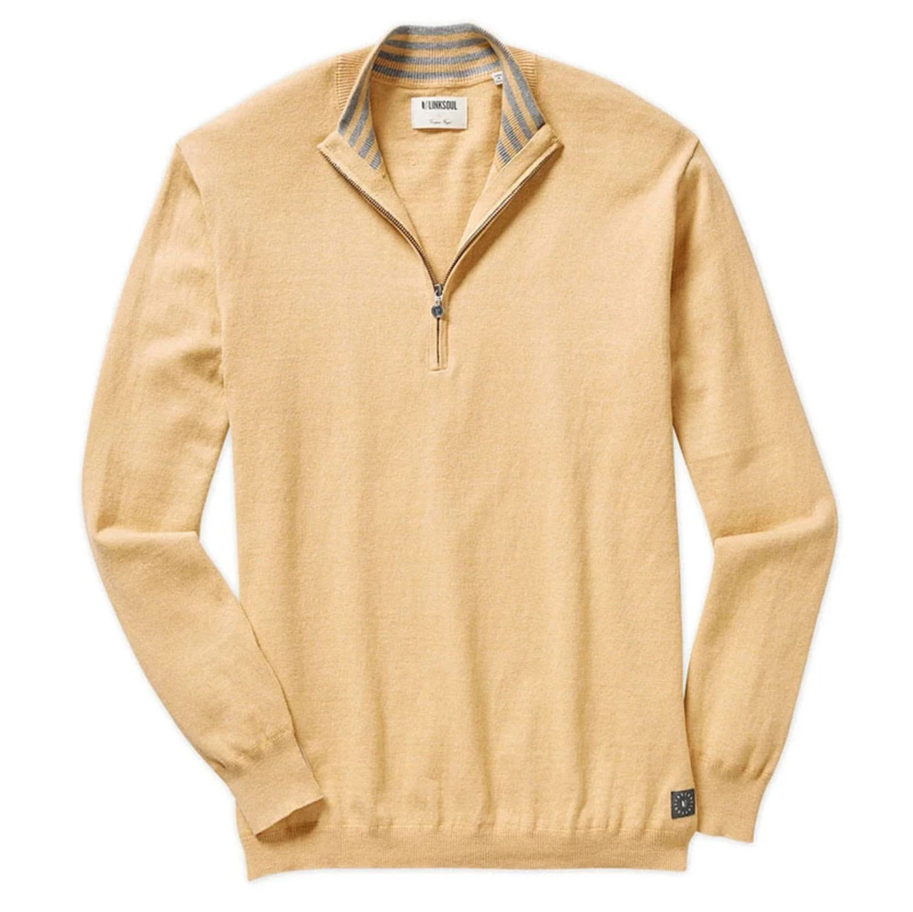 Linksoul Cotton-Cashmere 1/4 Zip Sweater - Image 4