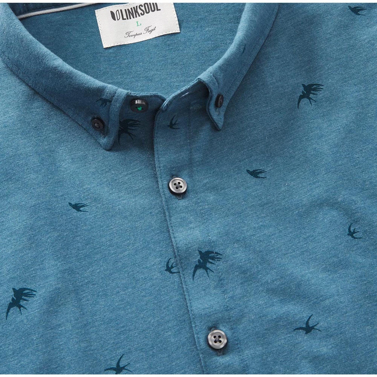 Linksoul Songbird Print Anza Shirt - Image 6