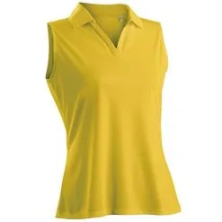 Nancy Lopez Luster Sleeveless Polo - Plus Size