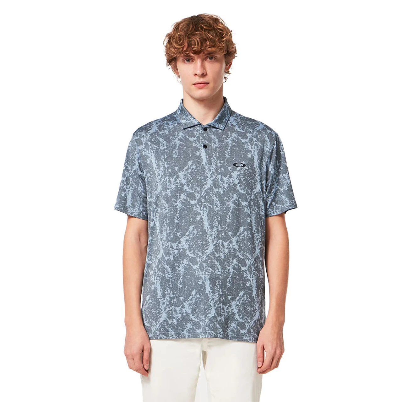 Oakley Marble Jaquard Polo - Image 4
