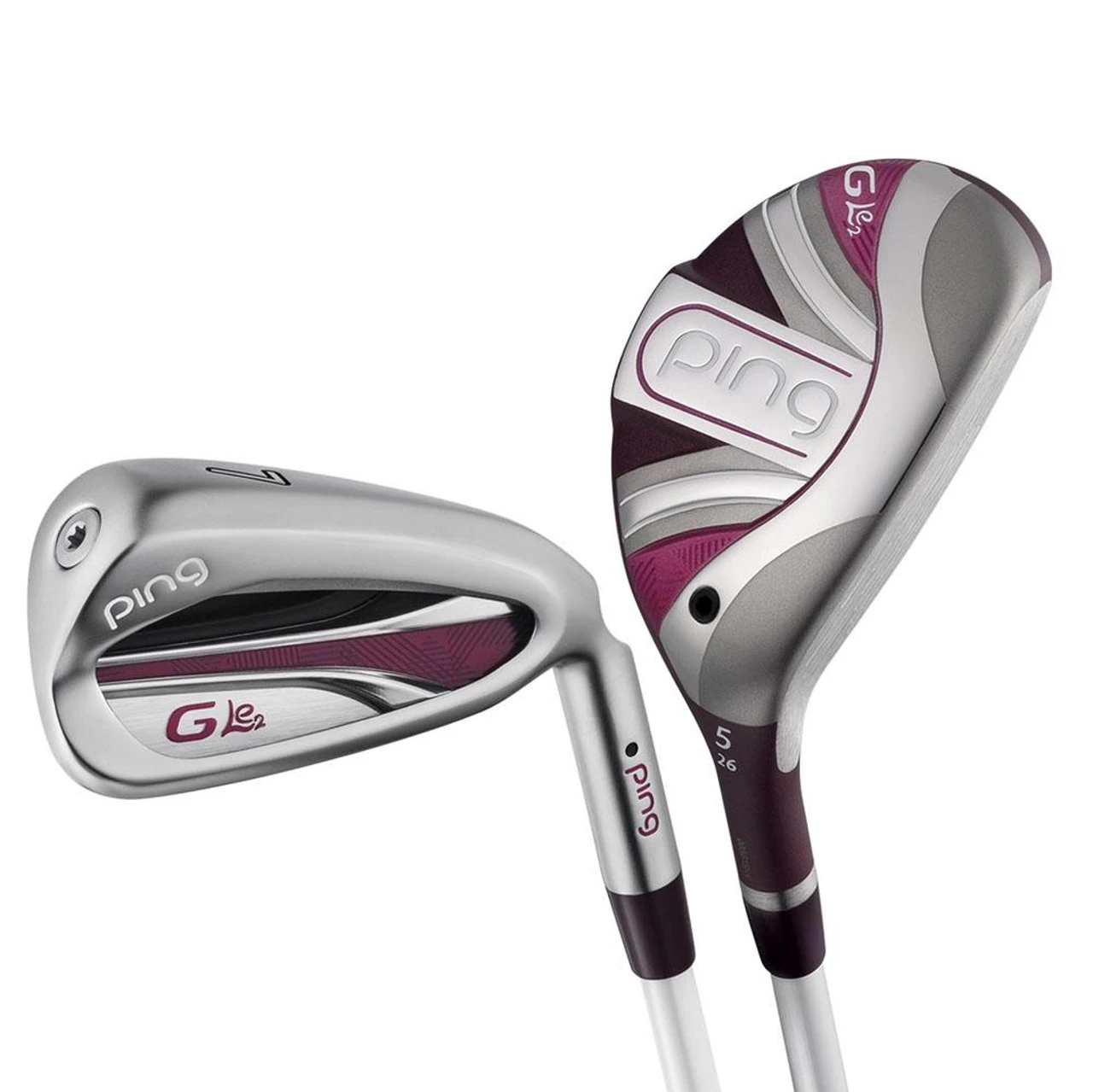 Ping Women's G LE 2 8 PC Combo Iron Set - Graphite