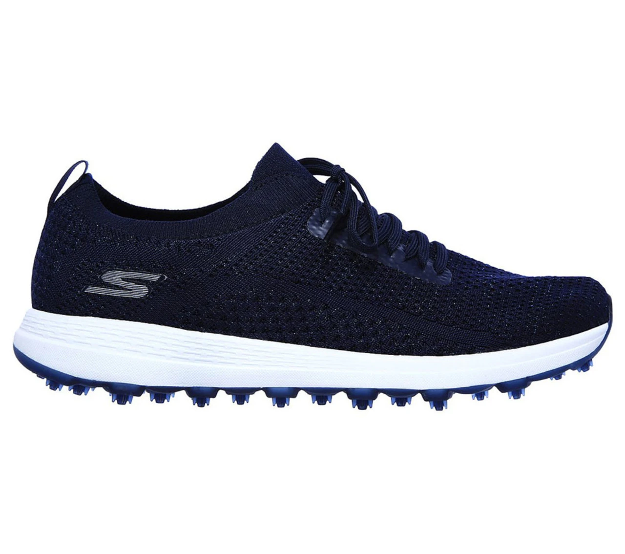 Skechers Women's Go Golf Max - Glitter Golf Shoes - Navy/White