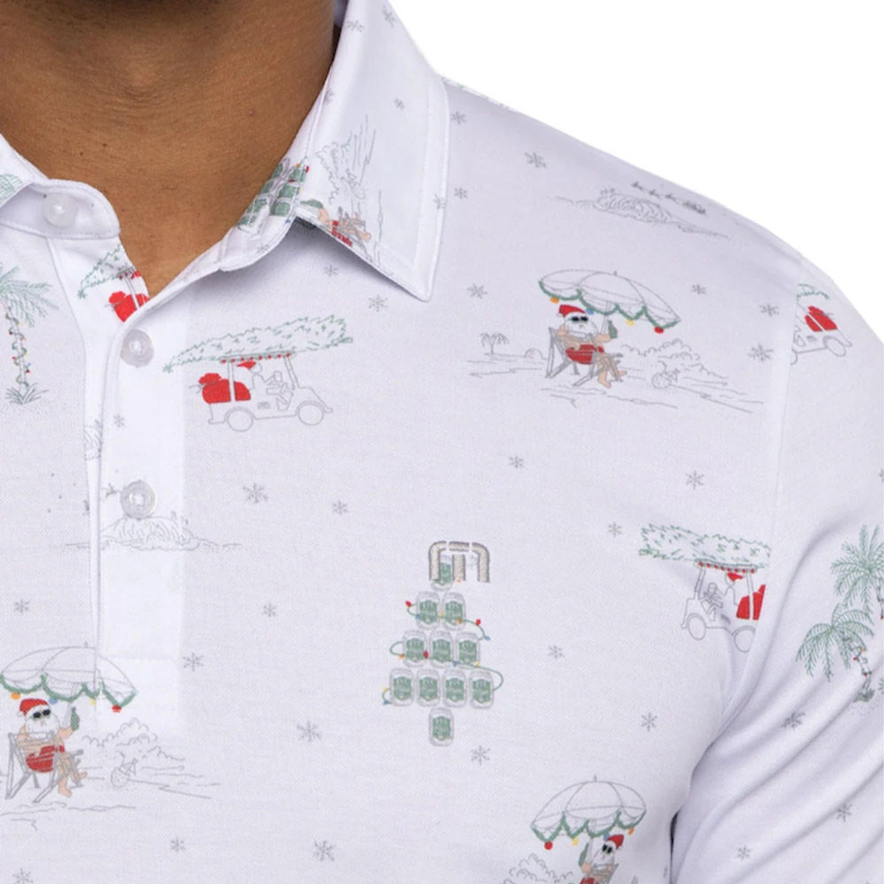 Travis Mathew Wee Bit Of Fun Polo - Image 3